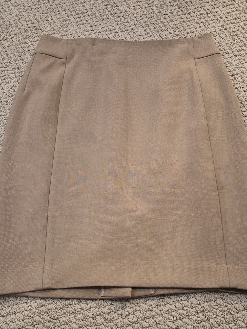 LOFT Taupe Pencil Skirt